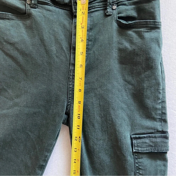 Paige Anthropologie Hoxton high rise Ankle Skinny Cargo Jean Sz 29 - Picture 11 of 12